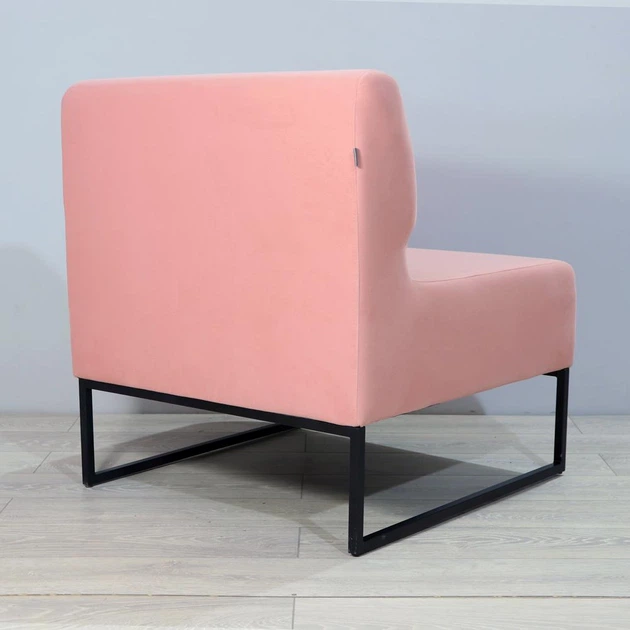 Модульний диван Lounge 77×77×83 см Soft Pink - зображення 4