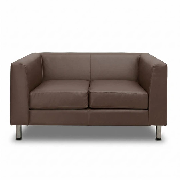 Диван Morgan 145×77×70 см екошкіра Coffee Brown - зображення 2