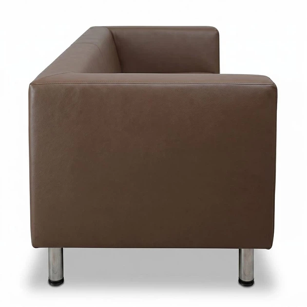 Диван Morgan 145×77×70 см екошкіра Coffee Brown - зображення 3
