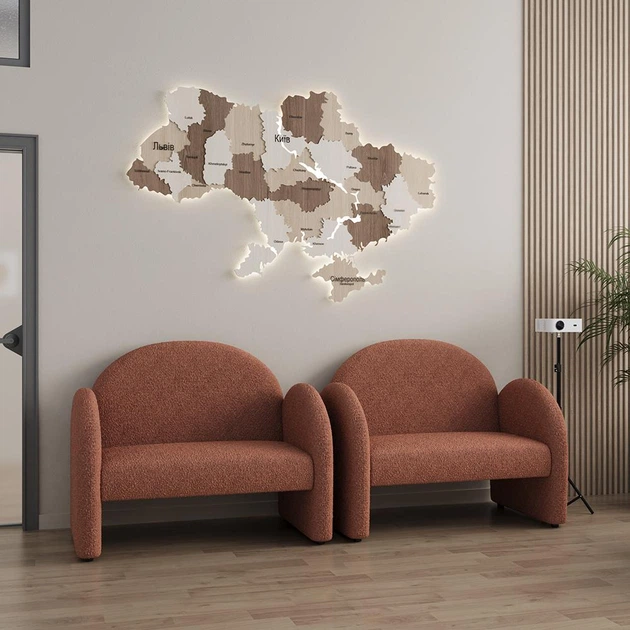 Диван Bonza Coffee Brown 122×75×95 см - зображення 4