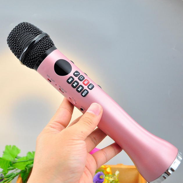 Беспроводной микрофон караоке MicMagic L-598 9 Вт - Фото 8 Беспроводной микрофон караоке MicMagic L-598 9 Вт - изображение 8