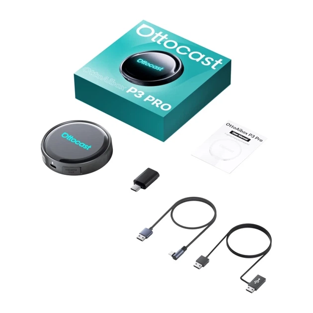Беспроводной адаптер Ottocast OTTOAIBOX P3 Pro Android (PCS61-TE) - изображение 2