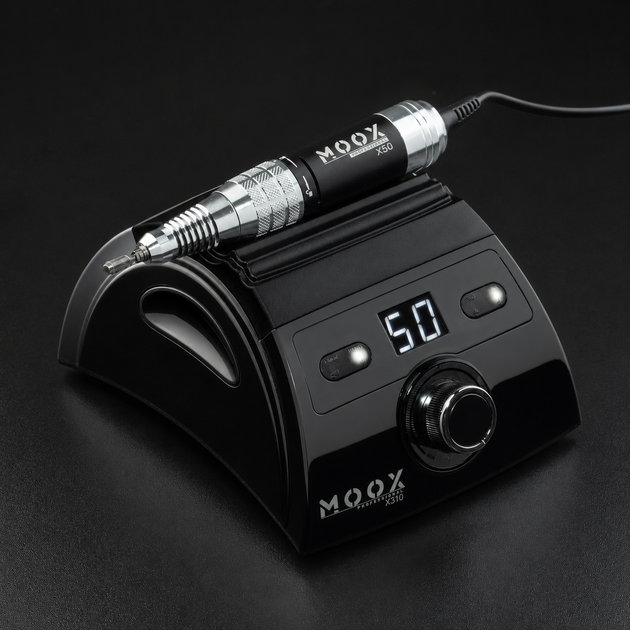 Фрезер Мокс X310 на 70W - 50000 об/мин (черный/black) для маникюра и педикюра - изображение 7
