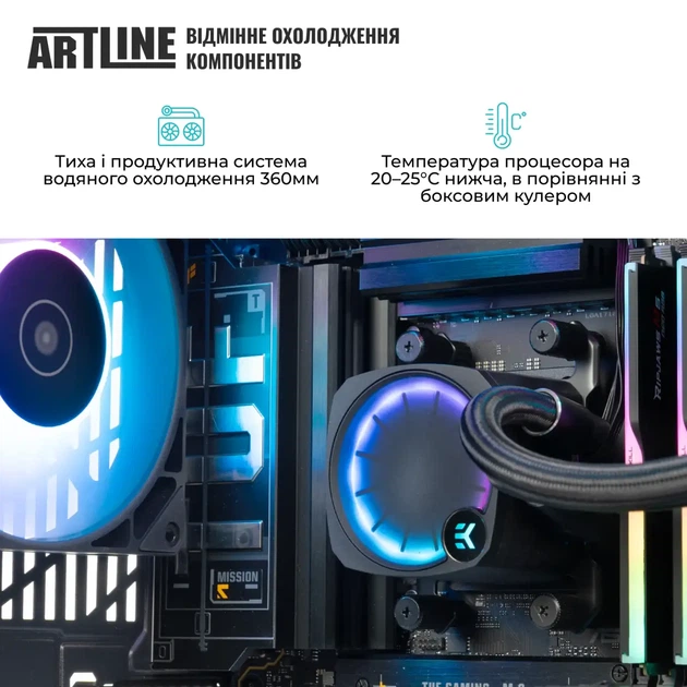 Комп`ютер ARTLINE Gaming Y70BW Windows 11 Pro (Y70BWv113Win) - Фото 6 Комп`ютер ARTLINE Gaming Y70BW Windows 11 Pro (Y70BWv113Win) - изображение 6