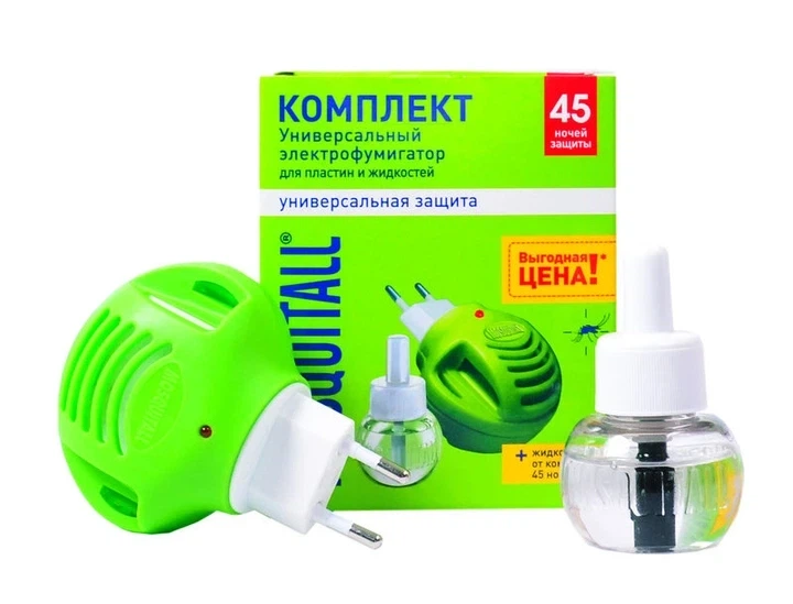 Фумигатор "Универсальная защита" + жидкость от комаров "Mosquitall" No name - изображение 5