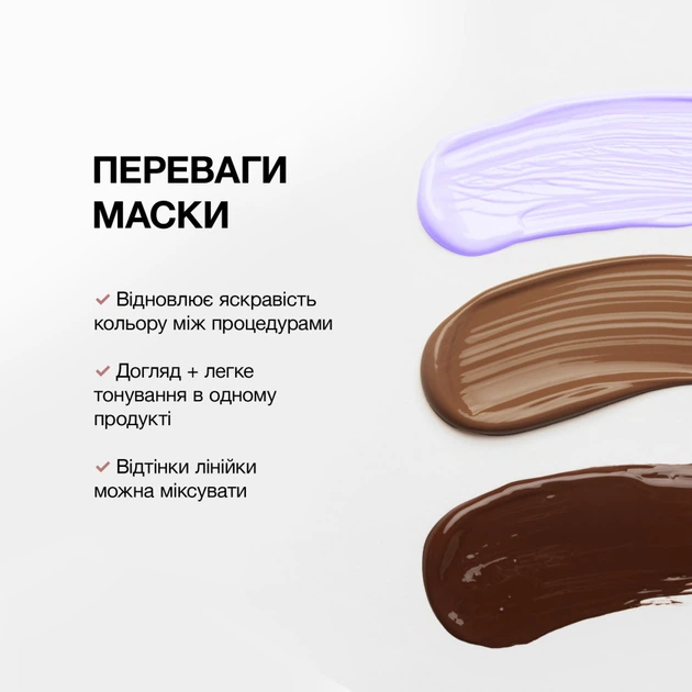 Маска тонирующая для бровей Elan 2в1 Аметист 2.0, 10 мл - изображение 3