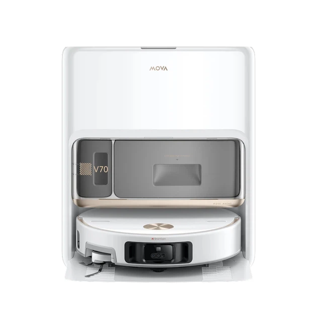 Робот пилосос MOVA V70 Ultra Complete X White - изображение 3