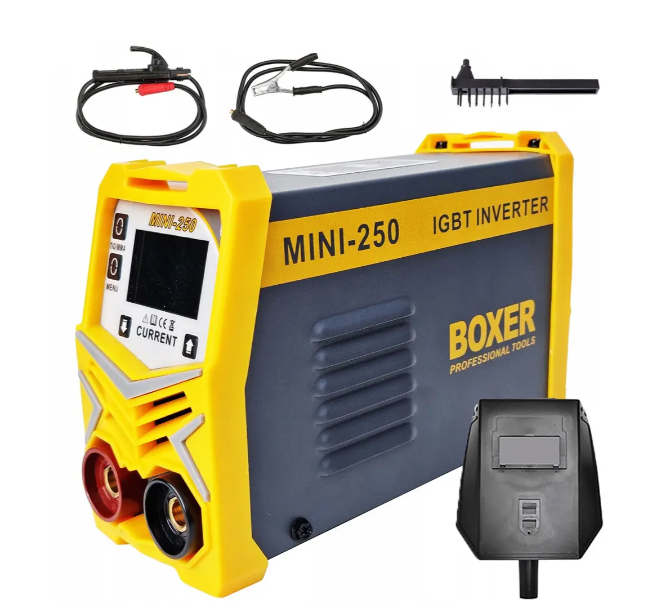 Инверторный сварочный аппарат Boxer 300 А IGBT MMA Lift TIG с LCD дисплеем для электродов 1,6–4 мм - изображение 9