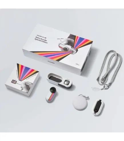 Екшн-камера Insta360 GO 3S Retro Bundle (Special Edition) 128Gb White - Фото 6 Екшн-камера Insta360 GO 3S Retro Bundle (Special Edition) 128Gb White - зображення 6