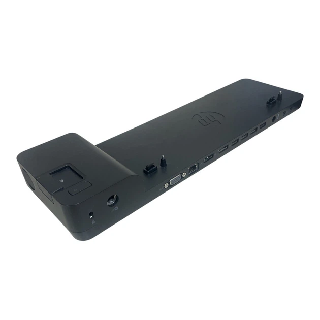 Док-станция HP UltraSlim Docking Station HSTNN-IX10, подключение через разъем Side Docking Connector (D9Y32AA), Б/У - Фото 1 Док-станция HP UltraSlim Docking Station HSTNN-IX10, подключение через разъем Side Docking Connector (D9Y32AA), Б/У - изображение 1