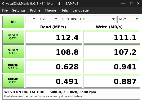 Жорсткий диск HDD Western Digital 500GB 2.5″ SATA III 8MB б/в для ноутбука та комп’ютера - зображення 4