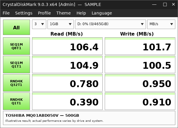 Жесткий диск HDD Toshiba 500GB 2.5″ SATA III 8MB б/у для ноутбука и компьютера - Фото 4 Жесткий диск HDD Toshiba 500GB 2.5″ SATA III 8MB б/у для ноутбука и компьютера - изображение 4