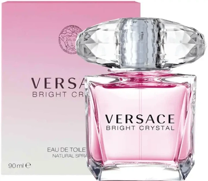 Жіноча туалетна вода Versace Bright Crystal 90 мл з магнітною стрічкою - Фото 1 Жіноча туалетна вода Versace Bright Crystal 90 мл з магнітною стрічкою - зображення 1