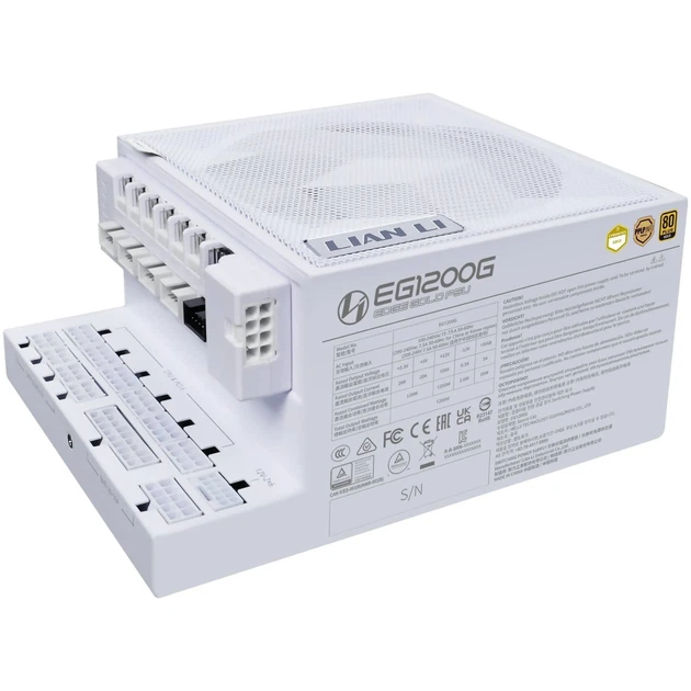 Блок питания Lian Li Edge Gold 1200W White with Hub (G9P.EG1200G.WH00.EU) - изображение 9