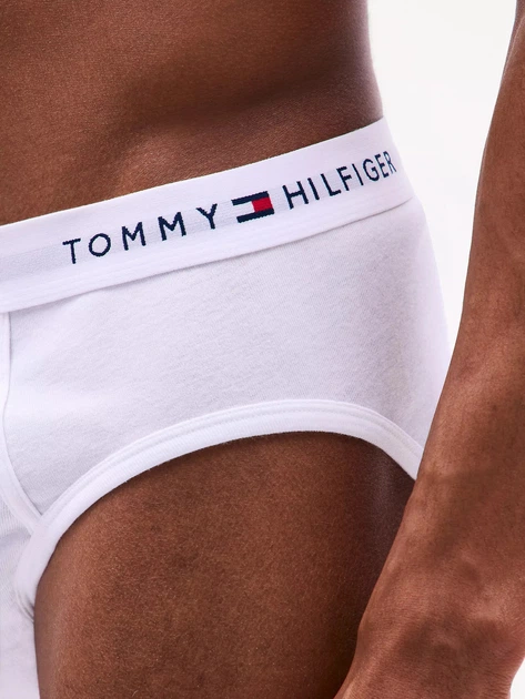 Набор трусов слипов мужских хлопковых Tommy Hilfiger 4894578 L 4 шт Белый (1161220383) - изображение 3