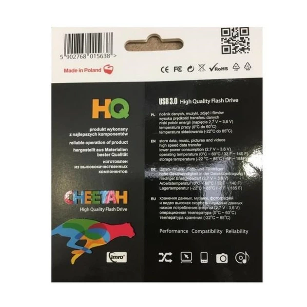 Flash Drive Imro Cheetah 16GB USB 3.0 (5902768015133) - зображення 2