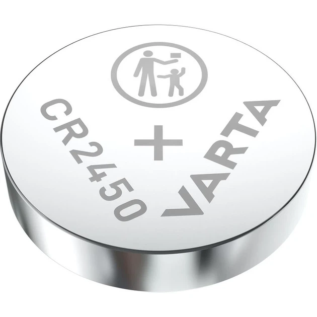 Батарея Varta CR2450 1 шт (BAT0349) - Фото 3 Батарея Varta CR2450 1 шт (BAT0349) - изображение 3