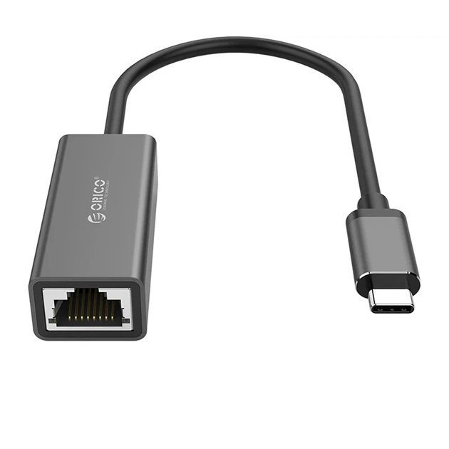 Adapter sieciowy Orico USB‑C RJ45 Gigabit 1 Gbps (6942227180629) - obraz 2