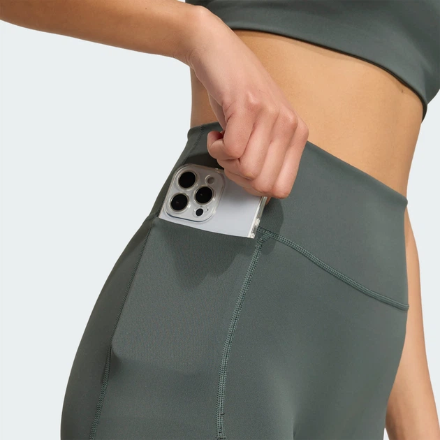 Женские леггинсы Optime Workout 7/8 adidas KR3457 (M) серый (4069993913564) - Фото 6 Женские леггинсы Optime Workout 7/8 adidas KR3457 (M) серый (4069993913564) - изображение 6