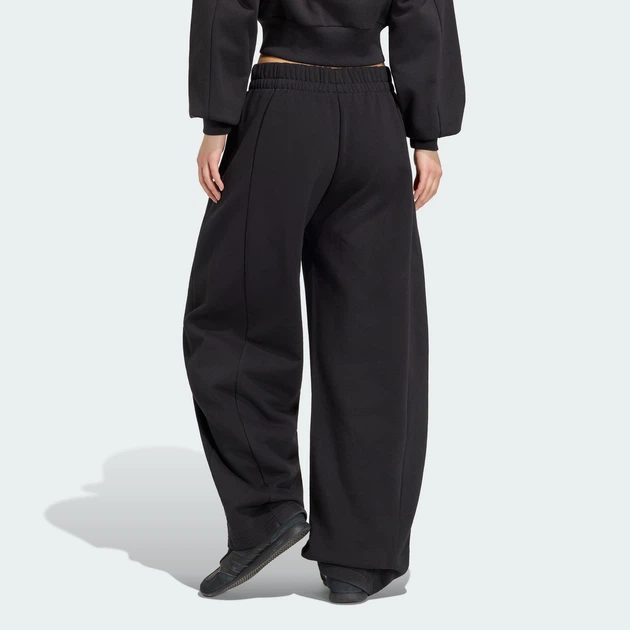 Жіночі штани Essentials Contemporary Fleece Barrel adidas KF6248 (S) чорний (4069993112936) - Фото 2 Жіночі штани Essentials Contemporary Fleece Barrel adidas KF6248 (S) чорний (4069993112936) - зображення 2