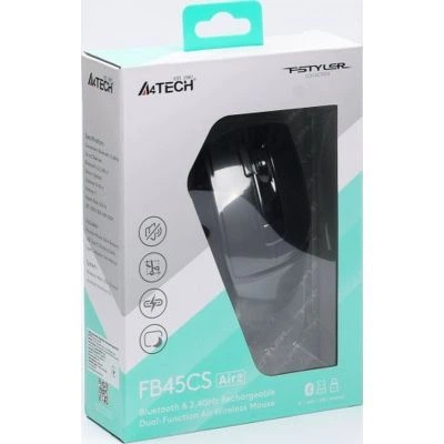 Мишка A4Tech FB45CS Air2 Wireless/Bluetooth Stone Grey (4711421999304) - зображення 7