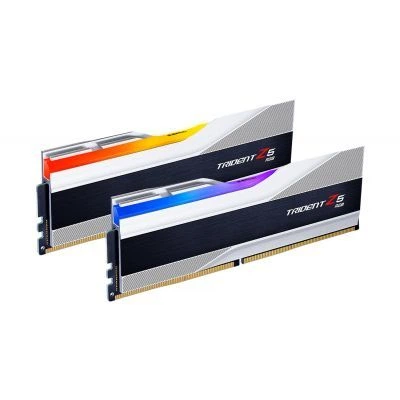 Модуль пам\'яті для комп\'ютера DDR5 32GB (2x16GB) 6000 MHz Trident Z5 RGB Silver G.Skill (F5-6000J3636F16GX2-TZ5RS) - Фото 3 Модуль пам\'яті для комп\'ютера DDR5 32GB (2x16GB) 6000 MHz Trident Z5 RGB Silver G.Skill (F5-6000J3636F16GX2-TZ5RS) - зображення 3