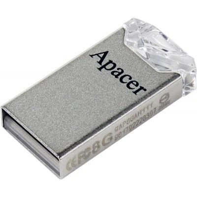 USB флеш накопитель Apacer 64GB AH111 Crystal USB 2.0 (AP64GAH111CR-1) - изображение 2