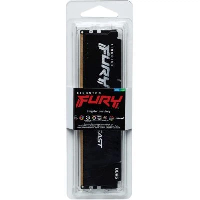 Модуль пам\'яті для комп\'ютера DDR5 32GB 5600 MHz Beast Black EXPO Kingston Fury (ex.HyperX) (KF556C36BBE-32) - зображення 5