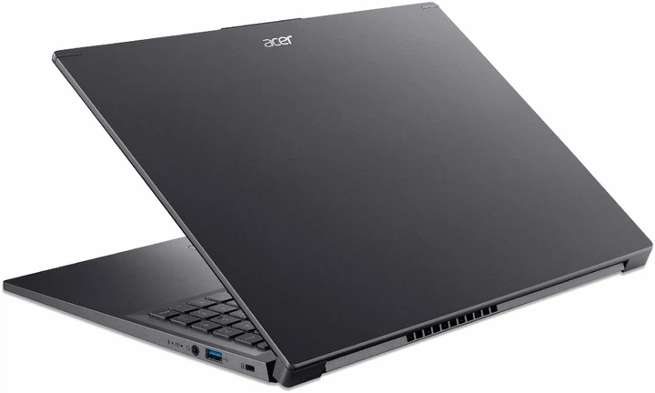 Ноутбук ACER Aspire 16 AI (NX.J4WEP.001), Intel Core Ultra 7 155H / 16" / 120 Гц / RAM 32 ГБ LPDDR5X / SSD 1 ТБ / Intel Arc Graphics / Windows 11 Home / Сірий - изображение 8