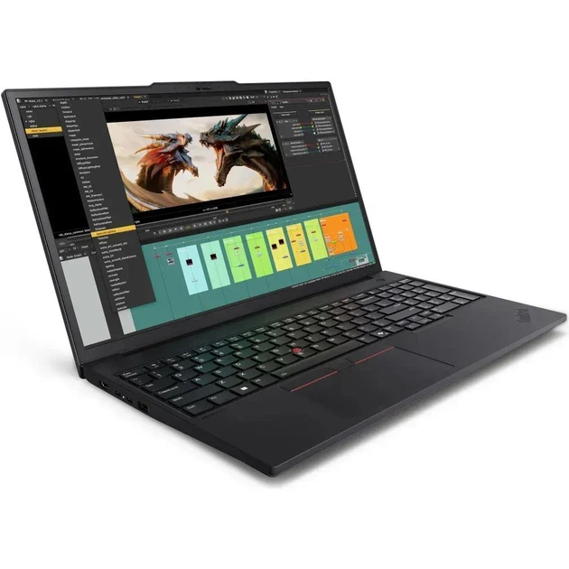 Ноутбук Lenovo ThinkPad P16v Gen 3 (21RSOJJQ4PB), Intel Core Ultra 7 255H / 16" / RAM 96 ГБ DDR5 / SSD 6 ТБ / RTX PRO 2000 / Windows 11 Pro / Чорний - изображение 2
