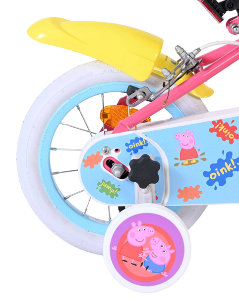 Детский велосипед Volare Peppa Pig 12" Розовый 20537-FW12 05378 (8715347205378) - Фото 7 Детский велосипед Volare Peppa Pig 12" Розовый 20537-FW12 05378 (8715347205378) - изображение 7
