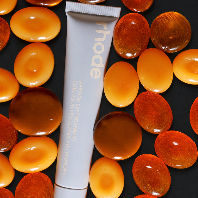 Пептидный прозрачный блеск для губ Rhode Peptide Lip Treatment by Hailey Bieber Salted Caramel 10 ml - изображение 4