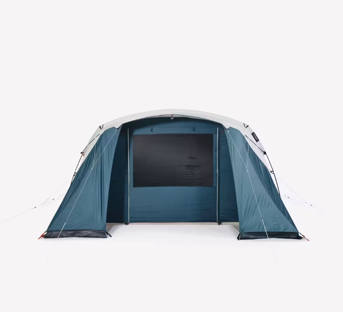Туристическая Палатка с Тамбуром QUECHUA Arpenaz 6.3 F&B 6 Person Шестиместная Трехкомнатная Водонепроницаемая - изображение 5