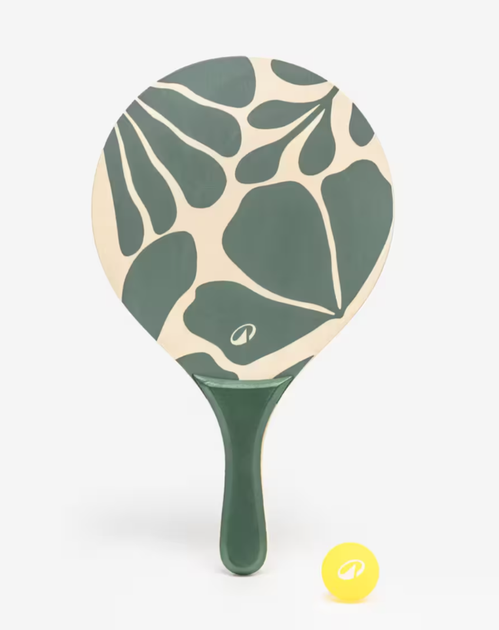 Набор для Пляжного Тенниса Sandever Woody Racket (2 Ракетки и 1 Мяч) Зеленый - Фото 6 Набор для Пляжного Тенниса Sandever Woody Racket (2 Ракетки и 1 Мяч) Зеленый - изображение 6