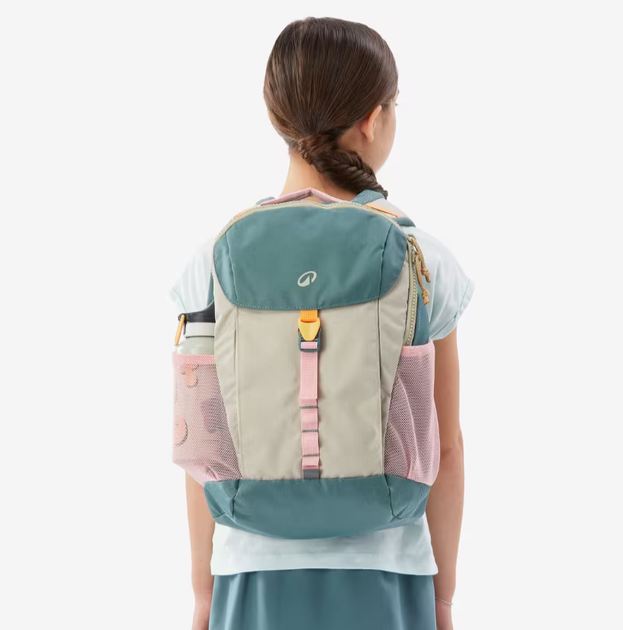 Дитячий Туристичний (Похідний) Рюкзак QUECHUA MH900 15л 39x25x20см Бірюзовий - зображення 3
