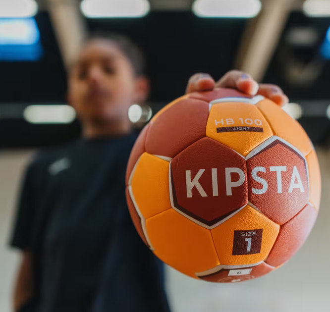 Гандбольный Мяч KIPSTA HB100 Light №1 Оранжевый - изображение 5