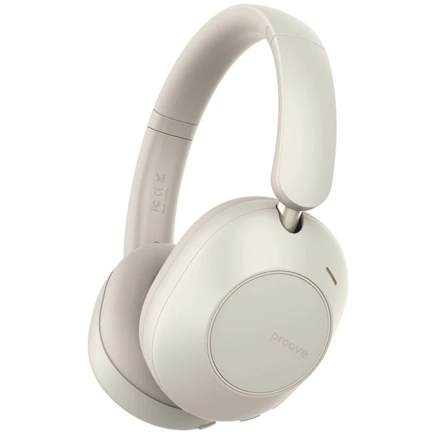 Беспроводные наушники Proove Silence 3D with ANC Beige (HPSL00020007) - Фото 1 Беспроводные наушники Proove Silence 3D with ANC Beige (HPSL00020007) - изображение 1