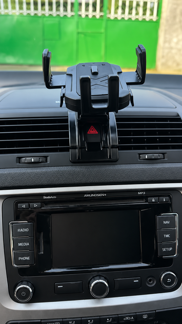 Тримач телефону для Skoda Octavia A5 (Комлект: основа для панелі Octavia A5 + тримач HOCO H64). - зображення 4