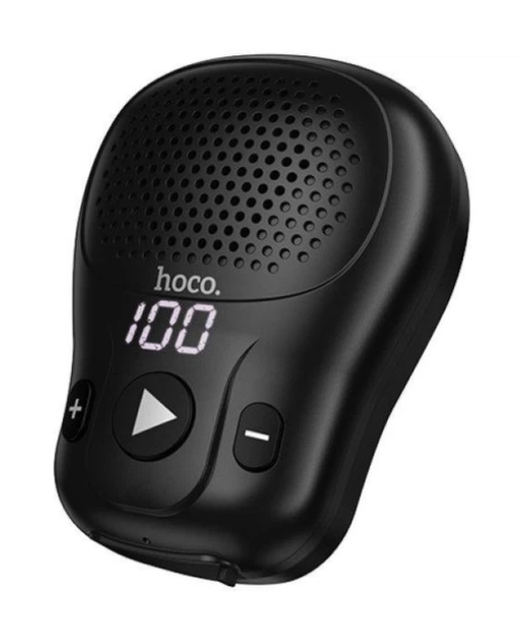 Портативная Bluetooth колонка HOCO HC44 Star 2W, беспроводная акустика Bluetooth 6.0, IPX6, клипса для крепления, чёрная - Фото 4 Портативная Bluetooth колонка HOCO HC44 Star 2W, беспроводная акустика Bluetooth 6.0, IPX6, клипса для крепления, чёрная - изображение 4