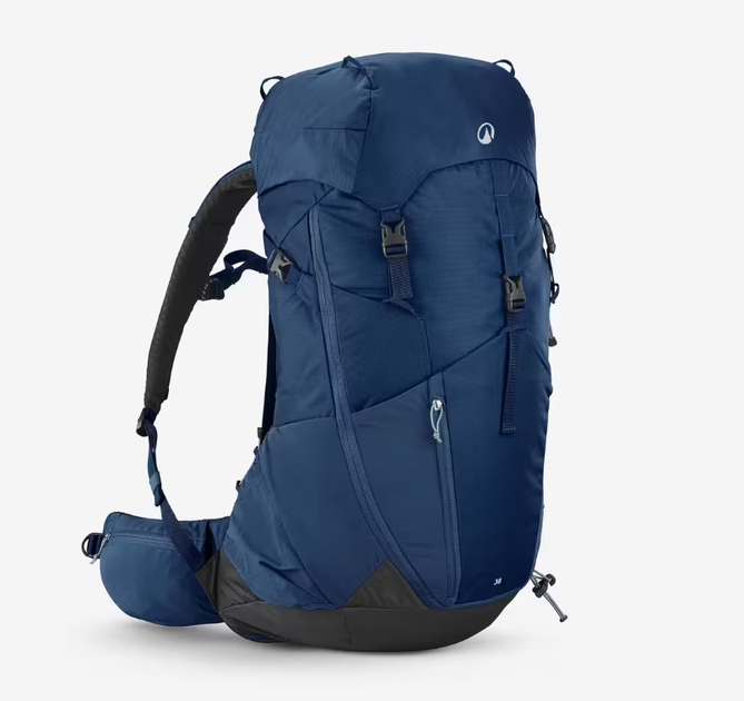 Туристический Рюкзак QUECHUA MH500 38л 62см x 30см x 31см Синий Совместимые с Питьевой Системой - Фото 1 Туристический Рюкзак QUECHUA MH500 38л 62см x 30см x 31см Синий Совместимые с Питьевой Системой - изображение 1