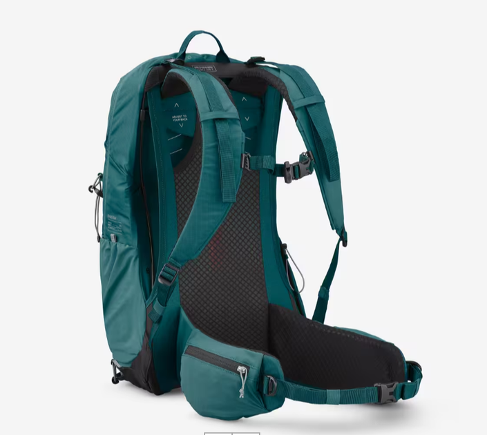 Туристический Рюкзак QUECHUA MH500 25л 54 × 30 × 23 см Зеленый Совместимые с Питьевой Системой - изображение 3
