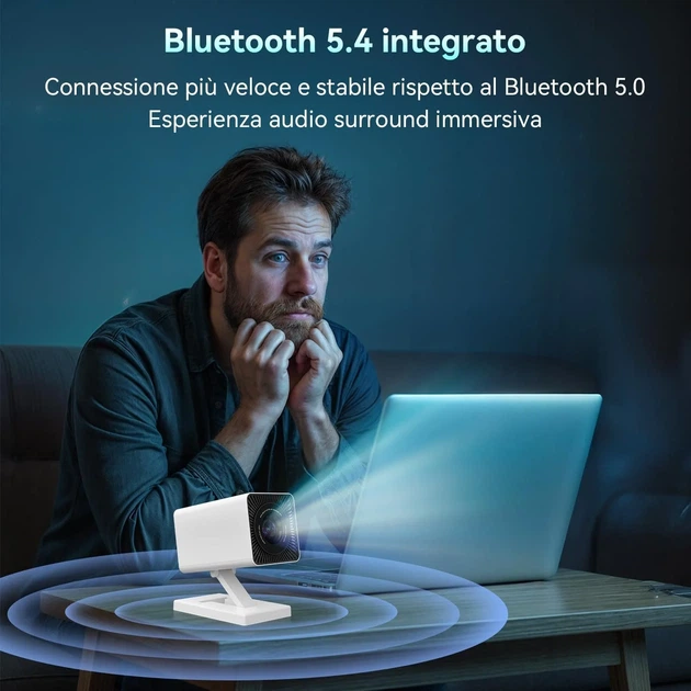 Проектор Putbecy P3 Full HD Wi-Fi Bluetooth Android (102211696) - изображение 6