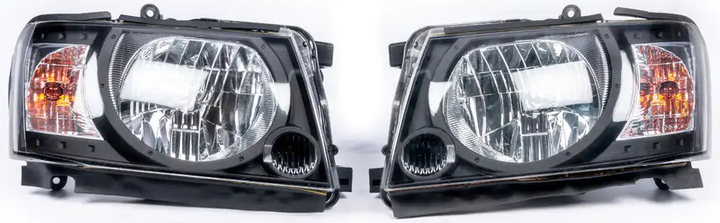 Передняя оптика Safari Black 2 шт для Nissan Patrol Y61 2004-2008 гг - изображение 5