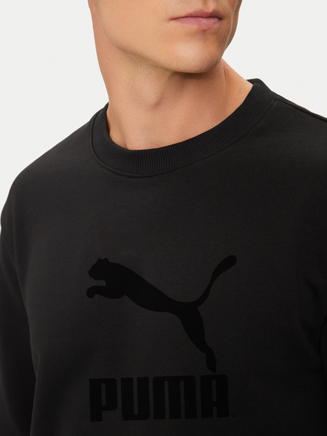 Мужской свитшот на флисе Puma Размер M Черный (MST0001751) - изображение 4