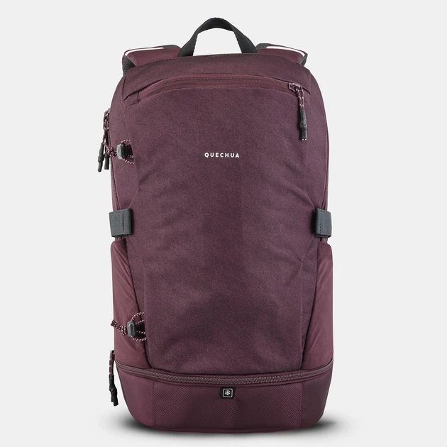 Туристический Рюкзак QUECHUA Arpenaz500 20л 45 х 25 х 15 см Бордовый - изображение 4