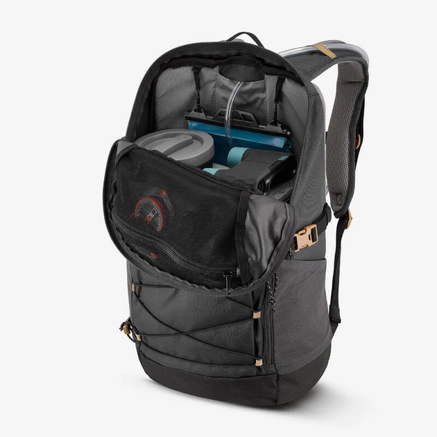 Туристический Рюкзак QUECHUA Arpenaz NH500 20л 46 х 27 х 8 см Черный Совместимые с Питьевой Системой - изображение 3