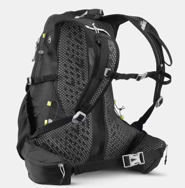 Туристический Рюкзак QUECHUA FH500 17л 48 х 34 х 21 см Черный Совместимые с Питьевой Системой Дождевик - изображение 2