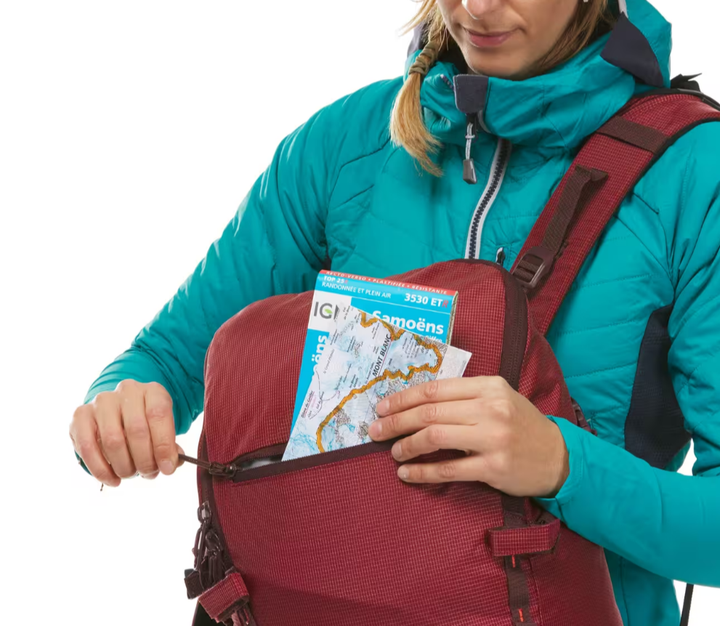 Альпіністський Рюкзак SIMOND Alpinism 22л 53 x 27 x 18 см Бордовий Сумісні з Питною Системою - зображення 4