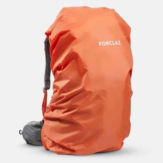 Жіночий Туристичний Рюкзак для Трекінгу FORCLAZ MT900 (45л + 10л) 65 x 35 x 30см з Дощовиком Сірий - зображення 5