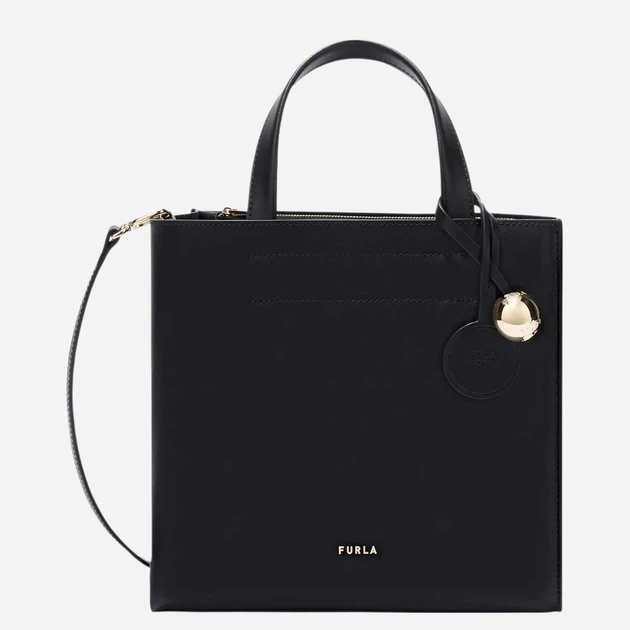 Torebka crossbody damska skórzana Furla WB02123BX3104O60001007 Czarna (800070360628) - Zdjęcie 1 Torebka crossbody damska skórzana Furla WB02123BX3104O60001007 Czarna (800070360628) - obraz 1